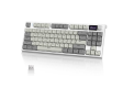 ATTACK SHARK K86 Wireless TKL Mechanical Keyboard - White Switch