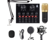 V8+BM800 Live Sound Card Audio Microphone & Mixer Kit
