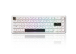 ATTACK SHARK X65 HE Magnetic Switch Rapid Trigger Keyboard - Simple White